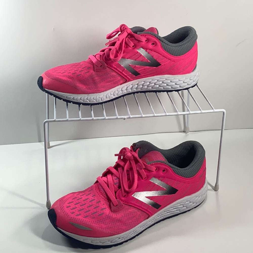 New Balance Women's Fresh Foam Pink & Gray Shoes